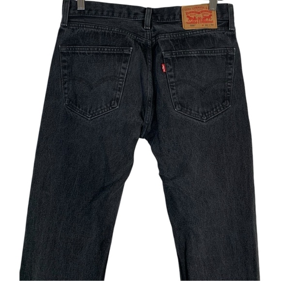 Levi's 505 Straight Leg Jeans Size 32 - Picture 5 of 9